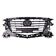Grille Assembly, Matte Black, CAPA CERTIFIED
