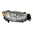 Passenger Side LED Headlight, With bulb(s), OE Replacement,, CAPA Certified