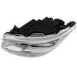 Driver Side Headlight, with Bulb, Halogen, Clear Lens, Base Model, CAPA Certified