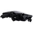 Driver Side Halogen Headlight, Without bulb(s), OE Replacement