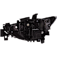 Passenger Side Headlight, with Bulb, LED, Clear Lens, For Models without Adaptive Headlight, CAPA Certified