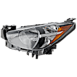 Driver Side Halogen Headlight, Without bulb(s), OE Replacement,, CAPA Certified