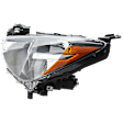 Driver Side Halogen Headlight, Without bulb(s), OE Replacement,, CAPA Certified