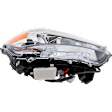 Passenger Side Headlight, with Bulb, HID/Xenon, with HID bulb and ballast