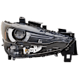 Passenger Side Headlight, with Bulb, LED, 4 Cyl., 2.5L Engine, CAPA Certified