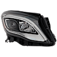 Passenger Side LED Headlight, With bulb(s), OE Replacement, CAPA Certified