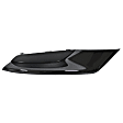 Front, Passenger Side Fog Light Cover, Black