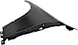 Front, Driver Side Fender, Aluminum, CAPA CERTIFIED