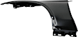 Front, Driver Side Fender, Aluminum, CAPA CERTIFIED