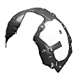 Front, Passenger Side, Rear Section Fender Liner, CAPA CERTIFIED
