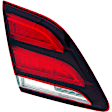 Driver Side, Inner Tail Light, With bulb(s), Halogen, Clear and Red Lens, CAPA CERTIFIED