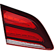 Driver Side, Inner Tail Light, With bulb(s), Halogen, Clear and Red Lens, CAPA CERTIFIED