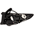 Driver Side Tail Light, with Bulb, LED, Hatchback, For Models Without Signature Light