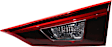 Passenger Side, Inner Tail Light, with Bulb, LED, Clear Lens