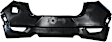 Rear Primed Bumper Cover, 4 Cyl., 2.0L Engine