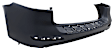 Sport Utility Rear Primed Bumper Cover