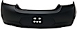 Rear Primed Bumper Cover, CAPA Certified