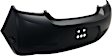Rear Primed Bumper Cover, CAPA Certified