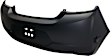 Rear Primed Bumper Cover, CAPA Certified