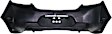 Rear Primed Bumper Cover, CAPA Certified
