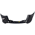 Rear Primed Bumper Cover, CAPA Certified