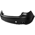 Rear Primed Bumper Cover CAPA Certified