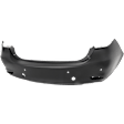 Rear Primed Bumper Cover CAPA Certified