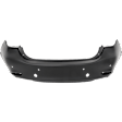 Rear Primed Bumper Cover CAPA Certified