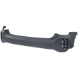Rear, Lower Textured Bumper Cover, Base Model, without Mounting Bracket