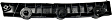 Front, Driver Side, Outer Bumper Bracket