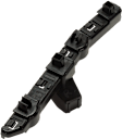 Front, Passenger Side Bumper Bracket, Side Stay