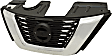 Grille Assembly, Textured Black, CAPA CERTIFIED