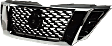 Grille, Painted Black Shell with Chrome Insert, 8 Cyl., 5.6L Engine, CAPA CERTIFIED