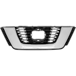 Grille Assembly, Textured Black, CAPA CERTIFIED