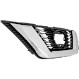 Grille Assembly, Textured Black, CAPA CERTIFIED