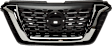 Grille Assembly, Textured Black Shell and Insert CAPA CERTIFIED