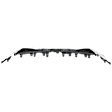 Center Grille, Black Shell with Chrome Insert, 4 Cyl., 2.0L Engine, For Models without Front View Camera