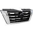 Grille, Painted Black, CAPA Certified
