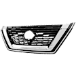 Grille Shell and Insert, Black