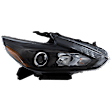 Passenger Side Headlight, with Bulb, LED, Clear Lens, CAPA Certified