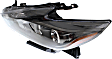 Driver Side Headlight, with Bulb, LED, Clear Lens, CAPA Certified