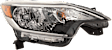 Passenger Side Headlight, with Bulb, Halogen, Clear Lens, 4 Cyl., 1.6L Engine, CAPA CERTIFIED