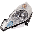 Driver Side Headlight, with Bulb, Halogen, Clear Lens, CAPA Certified
