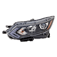 Driver Side Headlight, with Bulb, Halogen, Clear Lens, 4 Cyl., 2.0L Engine, CAPA Certified
