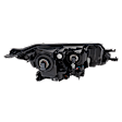 Driver Side Headlight, with Bulb, Halogen, Clear Lens, 4 Cyl., 2.0L Engine, CAPA Certified