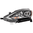 Driver Side Headlight, with Bulb, LED, Clear Lens, CAPA Certified
