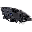 Driver Side Headlight, with Bulb, LED, Clear Lens, CAPA Certified