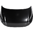 Factory Style Steel Hood Natural Finish