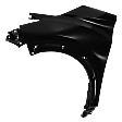 Front, Driver Side Fender, 4 Cyl., 1.6L Engine, CAPA CERTIFIED