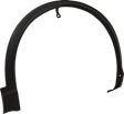 Front, Passenger Side Fender Flares, Textured Black CAPA Certified